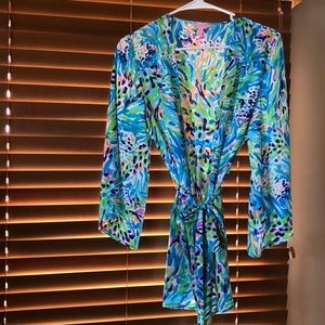Lilly Pulitzer Hampton Kimono Wrap